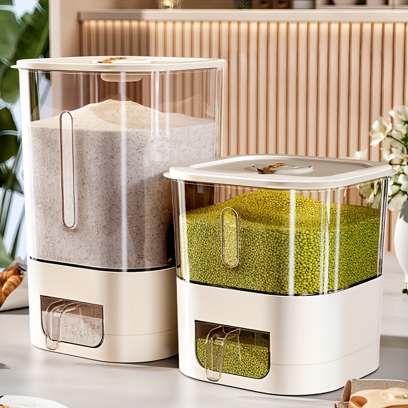 Kitchen Gadgets Organizer - Диспенсер для риса 14 фунтов, большой