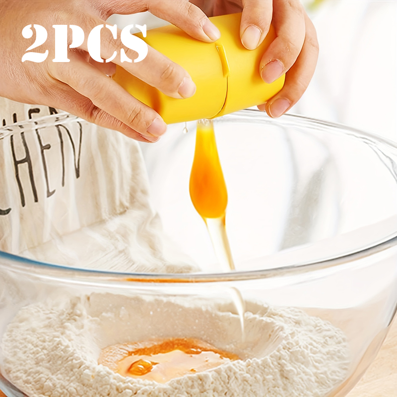 Egg Separator Tool - 1/2 шт., сепаратор для яичной скорлупы,