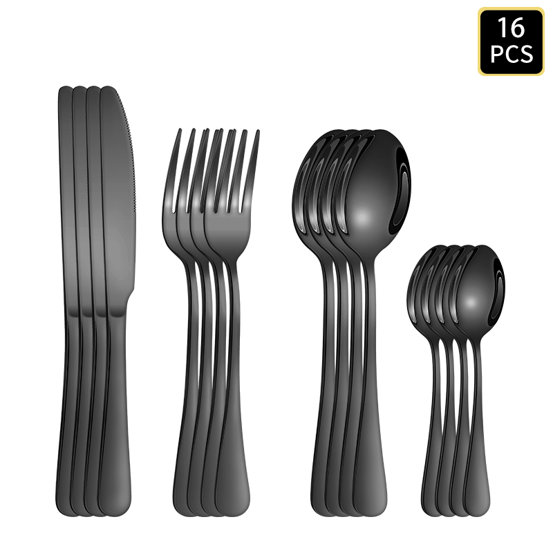 Набор столовых приборов из чер – обзор и цена Kitchen Gadgets Gold